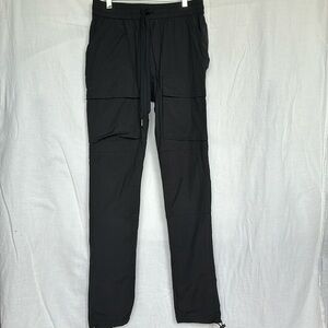 PacSun Stretch Canvas Black Slim Cargo Pants